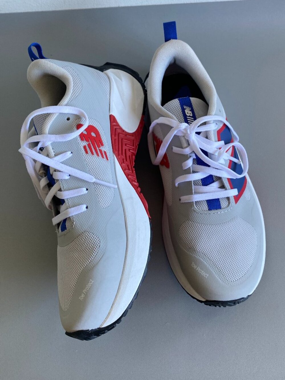 New Balance FuelCell Women's Running Shoes Sz 8 Gray Blue Red ECU